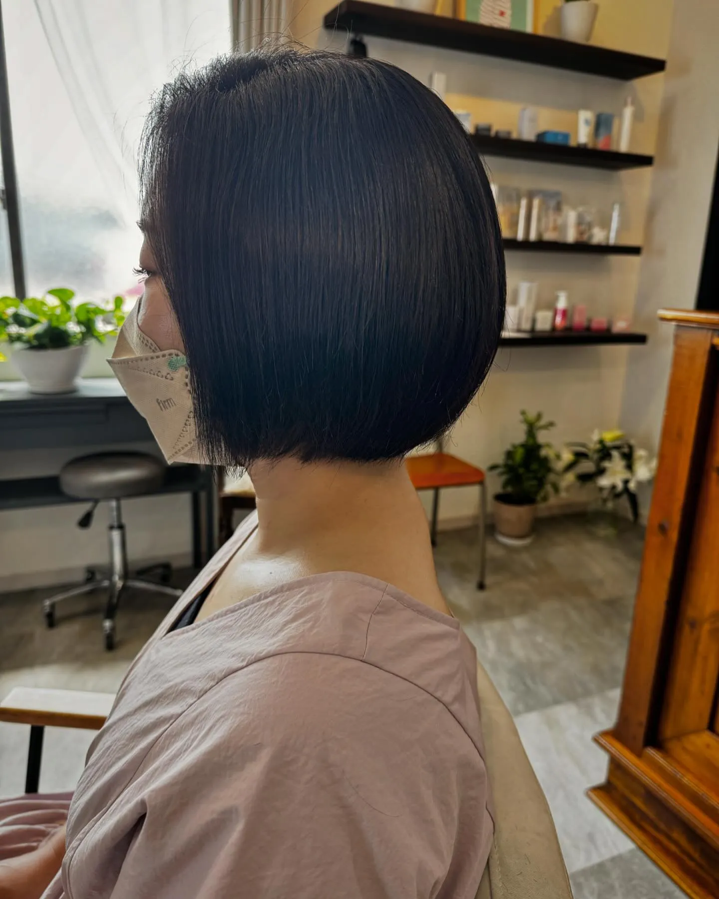 ヘアドネーションでショートにした後の